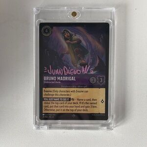 Lorcana Artist Juan Diego Signed Card